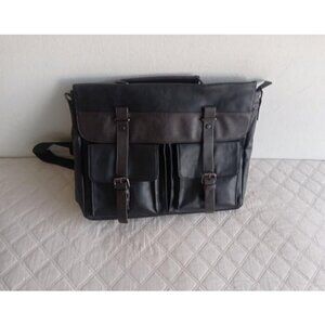 Vintage 17.3 Inch Laptop Messenger Bag for Men
